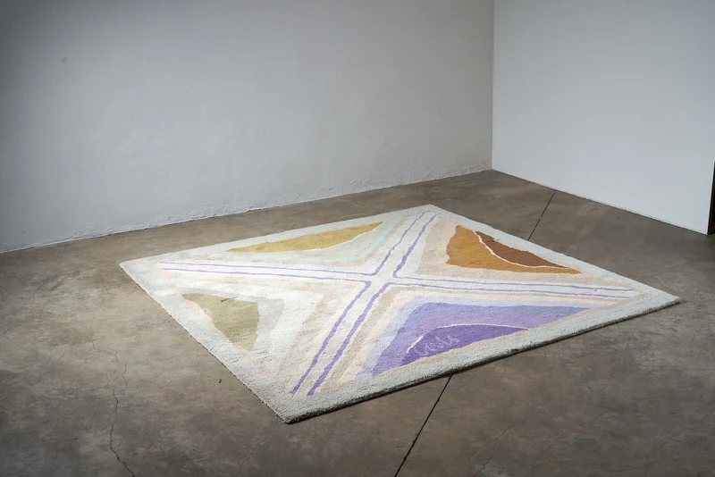 Limited Edition Cals Carpet for Bijenkorf, 1990 — One of Only 10