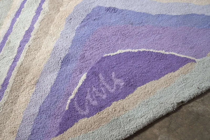 Limited Edition Cals Carpet for Bijenkorf, 1990 — One of Only 10