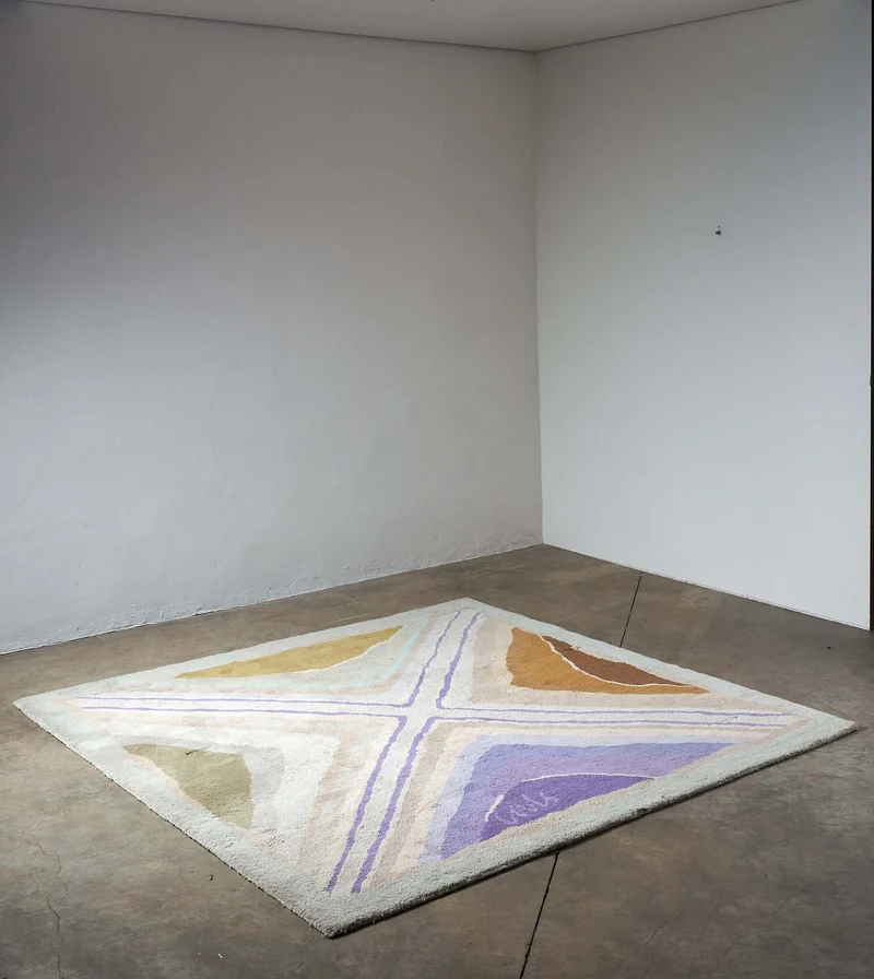 Limited Edition Cals Carpet for Bijenkorf, 1990 — One of Only 10