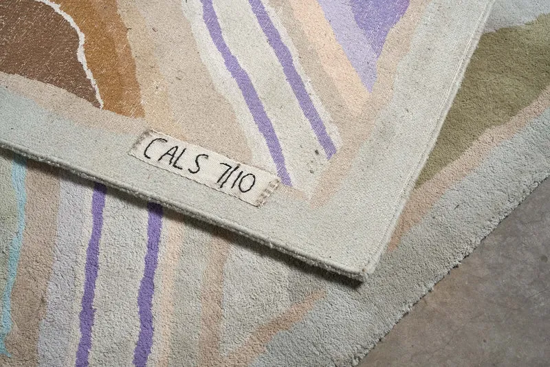 Limited Edition Cals Carpet for Bijenkorf, 1990 — One of Only 10