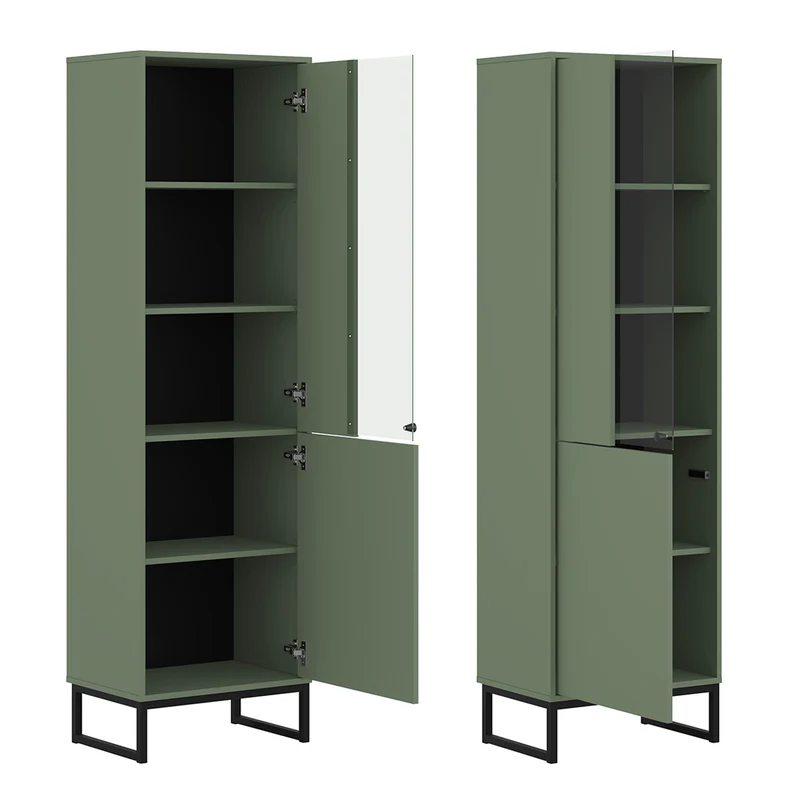 Vitrine 2 portes Loa Vert