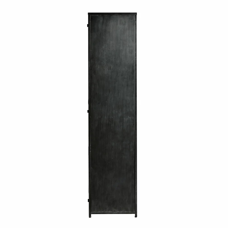 Vitrine LOBERON Astralon métal noir