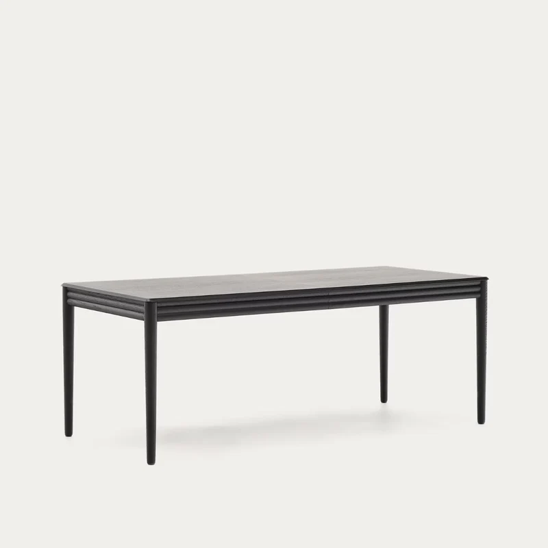 Table extensible KAVE HOME Lenon chêne noir