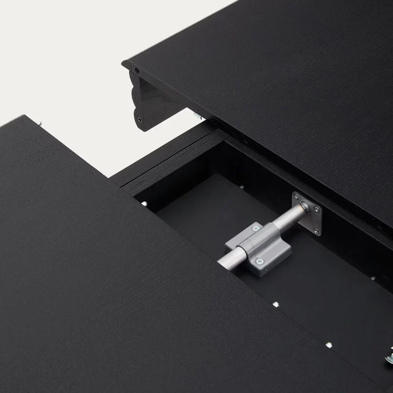 Table extensible KAVE HOME Lenon chêne noir