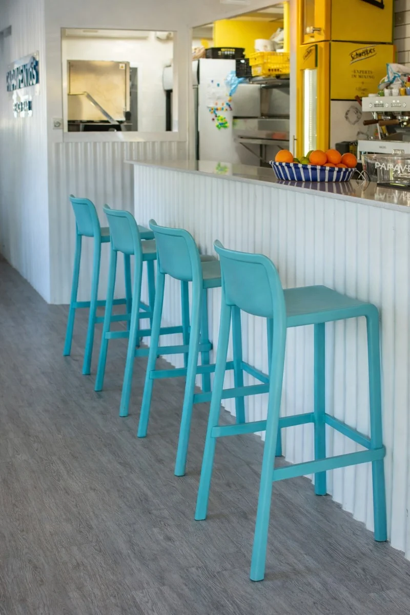 Tabouret Haut Leus en Polypropylène Anti-UV