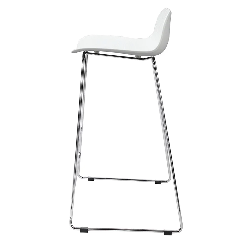 Tabouret haut Pictor - Polypropylène et Piétement Métal