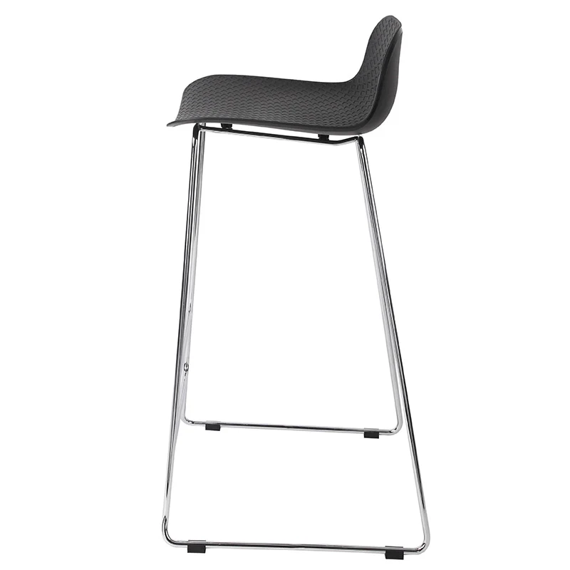 Tabouret haut Pictor - Polypropylène et Piétement Métal