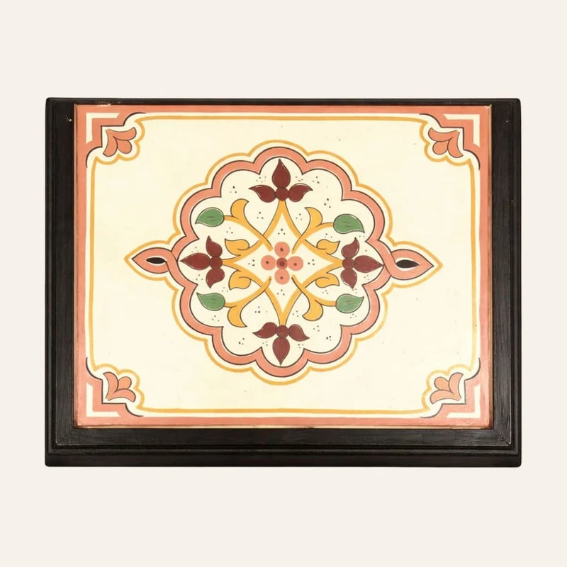 Table de nuit marocaine beige