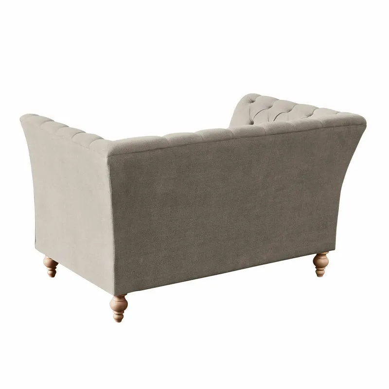 Canapé LOBERON Clères en tissu gris