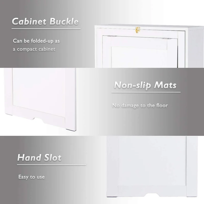 Bureau d'ordinateur multifonction mural pliable