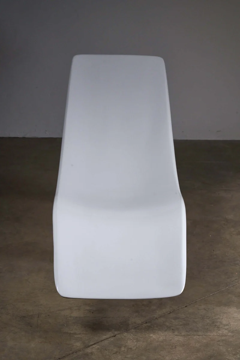 Eurolax R1 by Charles Zublena, Chaise Longue with base
