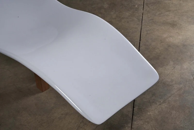 Eurolax R1 by Charles Zublena, Chaise Longue with base
