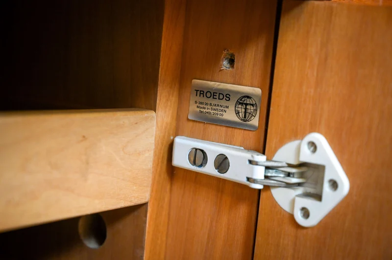 Mid Century Wall Unit Cabinet by Nils Jonsson for Troeds