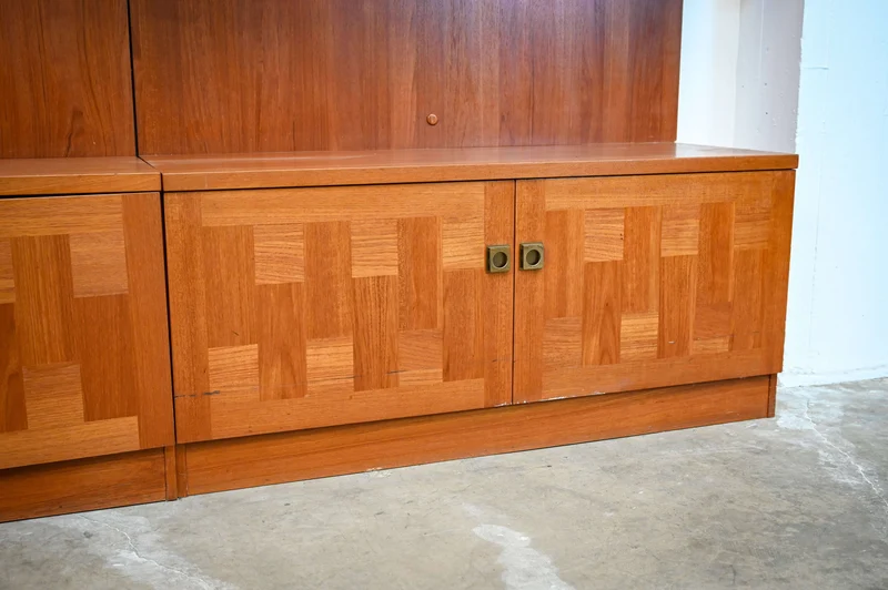 Mid Century Wall Unit Cabinet by Nils Jonsson for Troeds