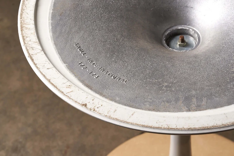 Early Eero Saarinen for Knoll 'Tulip' Dining Table with Carrara Marble Top