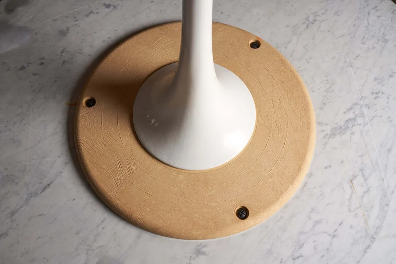 Early Eero Saarinen for Knoll 'Tulip' Dining Table with Carrara Marble Top