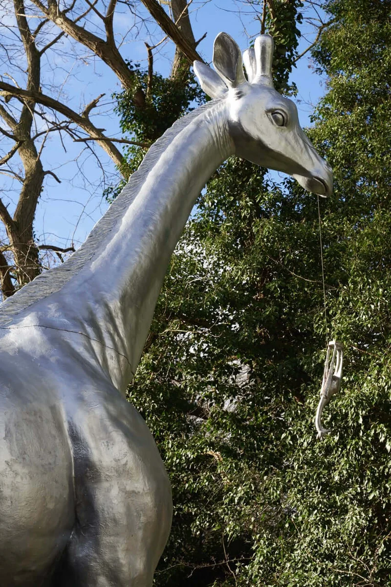 Life Size Giraffe in Polyester