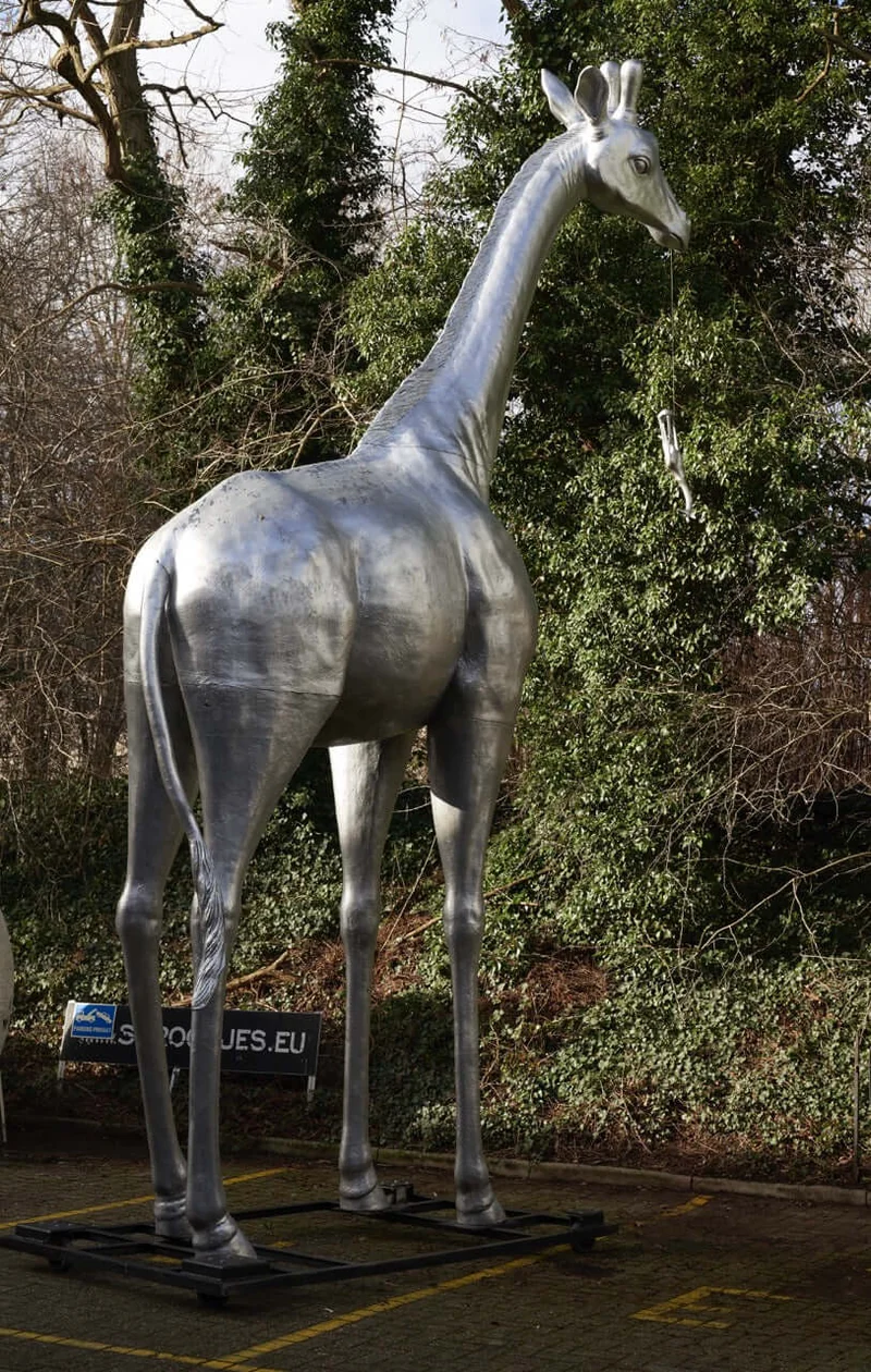 Life Size Giraffe in Polyester