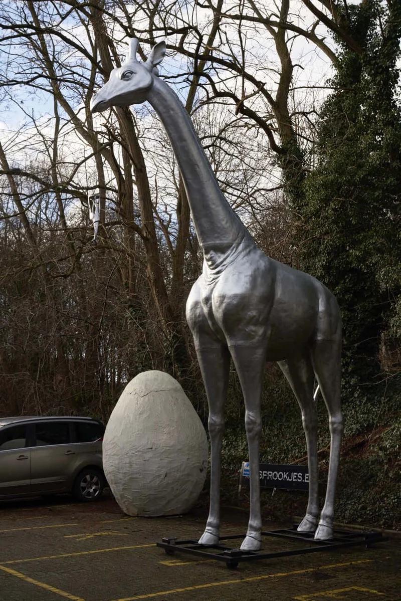 Life Size Giraffe in Polyester