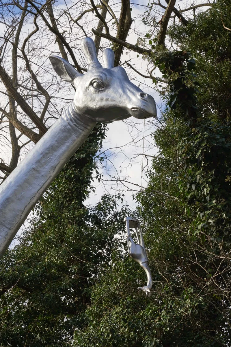 Life Size Giraffe in Polyester