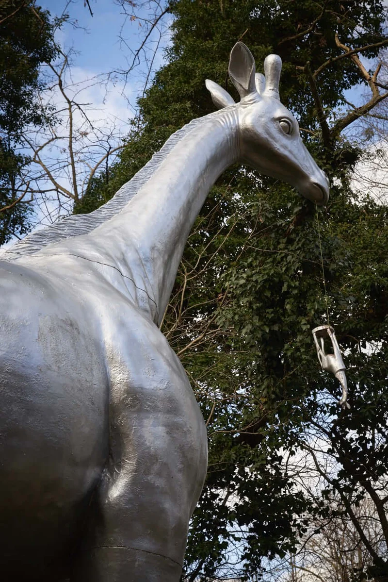 Life Size Giraffe in Polyester