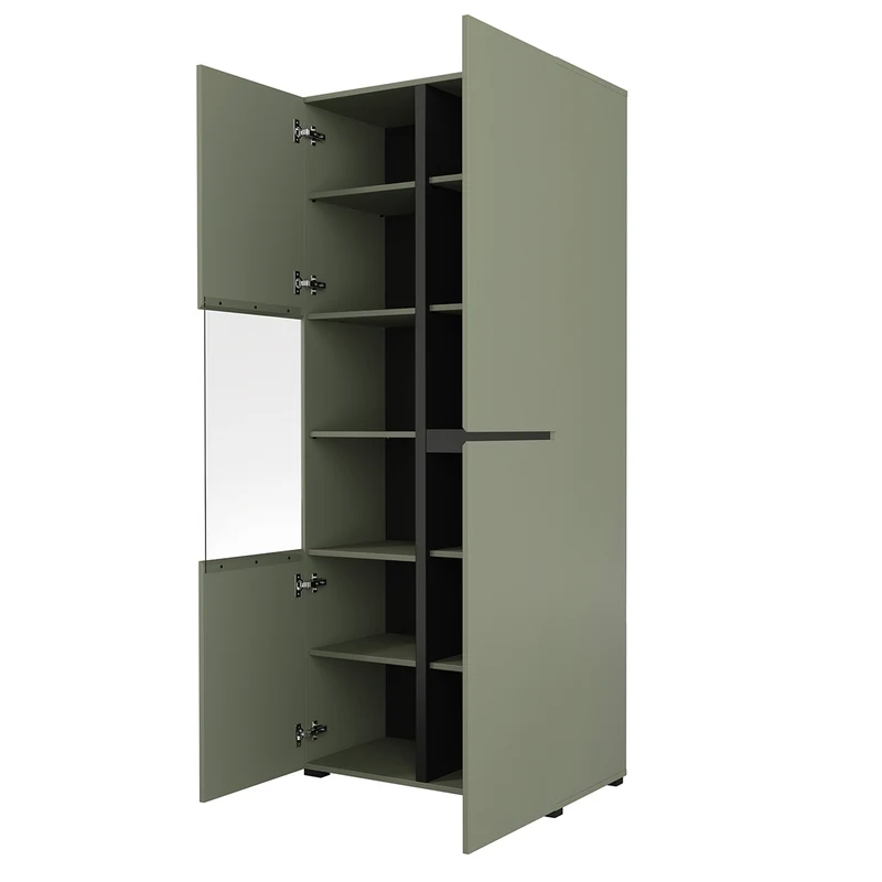 Vaisselier 2 portes Lilia Vert