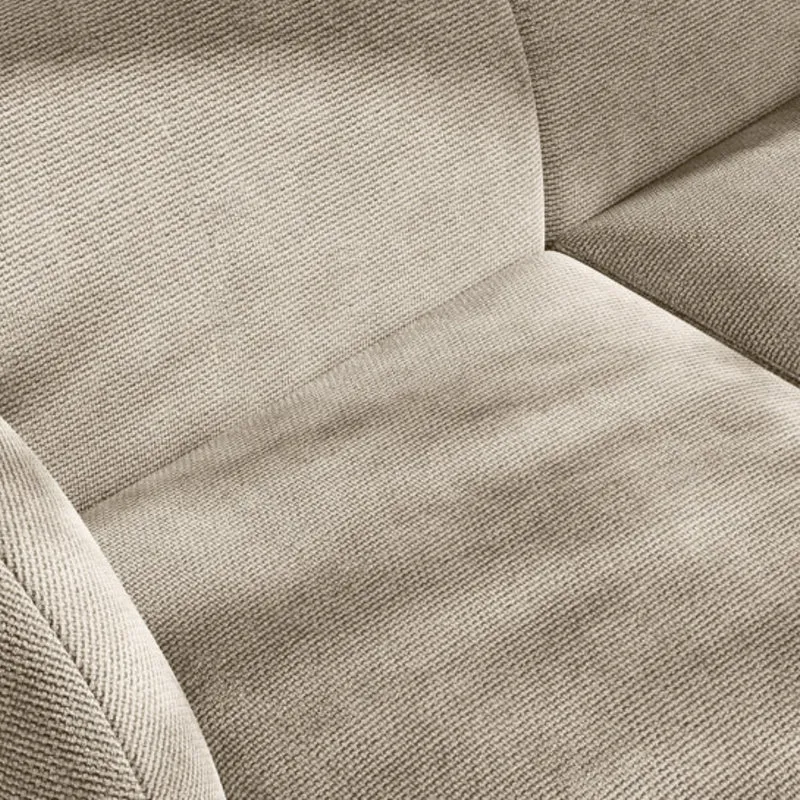 Module MICADONI Miley en tissu chenille beige