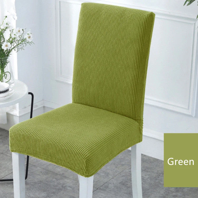 Housses de chaise extensible pour chaise de cuisine de salle à manger