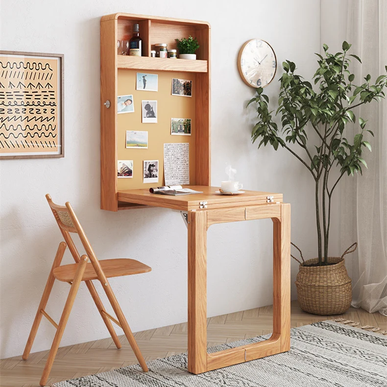 Bureau pliant mural et table à manger