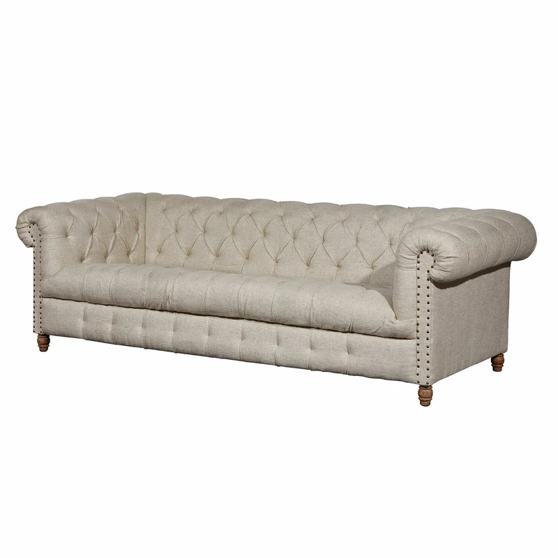 Canapé LOBERON Parpeville en lin beige