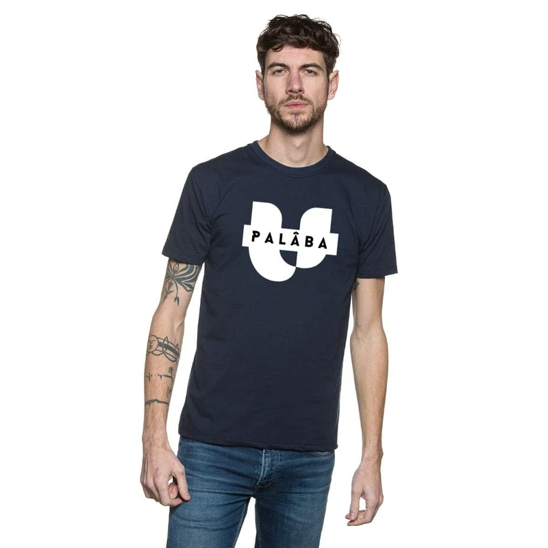 T-shirt Homme bleu marine - La Signature