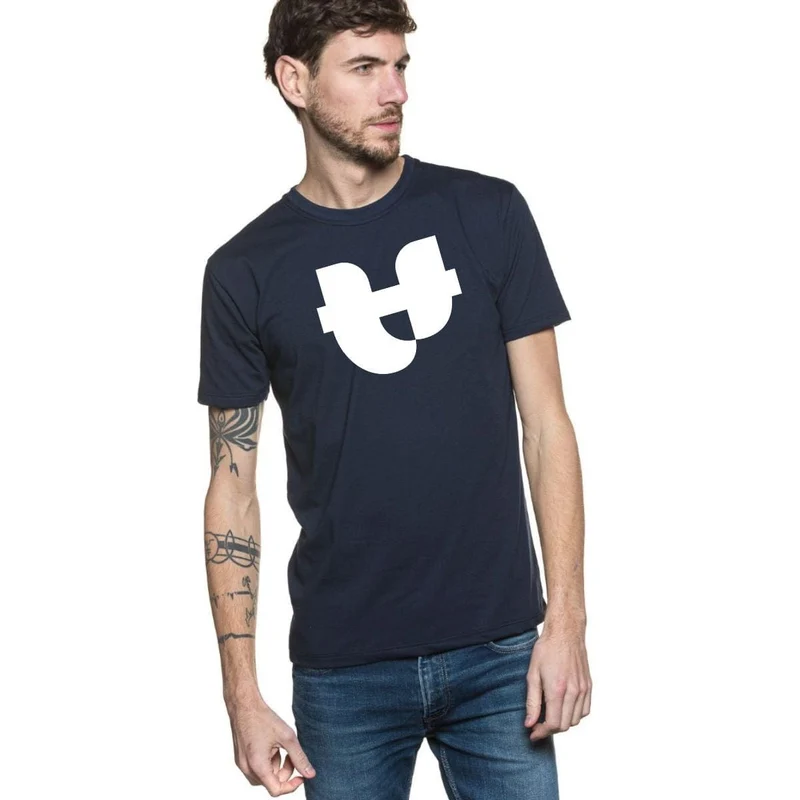 T-shirt Homme Bleu Marine - La Griffe