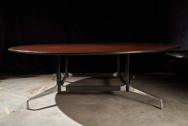 Eames Herman Miller Mid Century Conference Dinning Table, 1960s 245cm Diameter