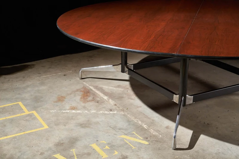 Eames Herman Miller Mid Century Conference Dinning Table, 1960s 245cm Diameter