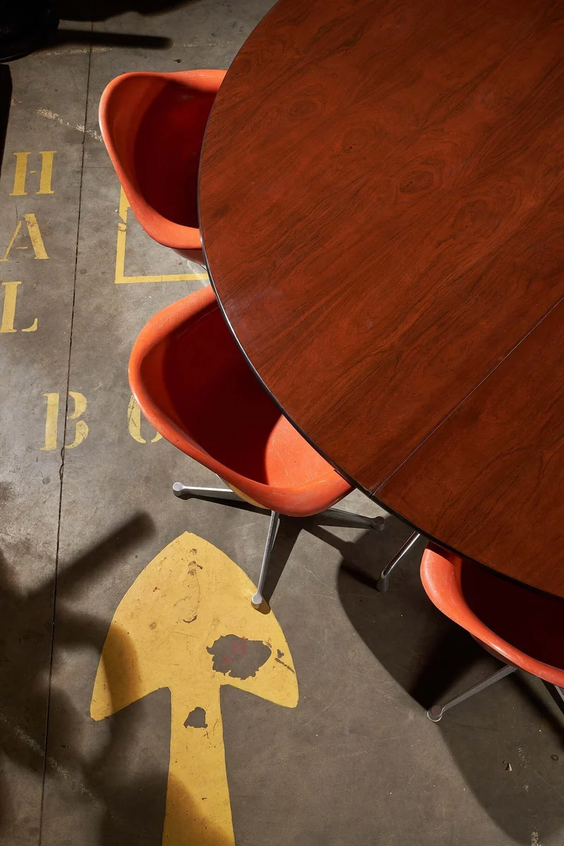 Eames Herman Miller Mid Century Conference Dinning Table, 1960s 245cm Diameter