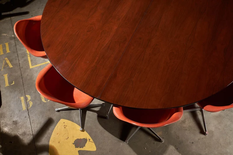 Eames Herman Miller Mid Century Conference Dinning Table, 1960s 245cm Diameter