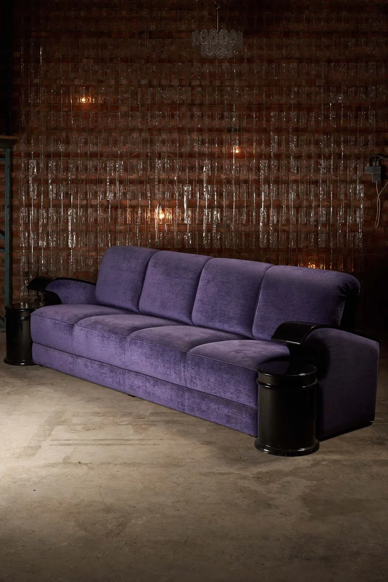Large Art Deco Sofa