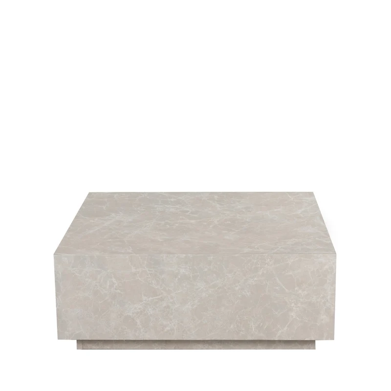 Table basse DRAWER LIPANI 90x90 cm