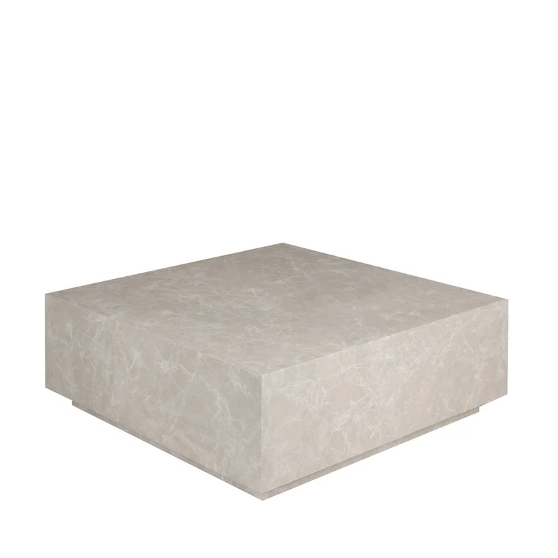 Table basse DRAWER LIPANI 90x90 cm
