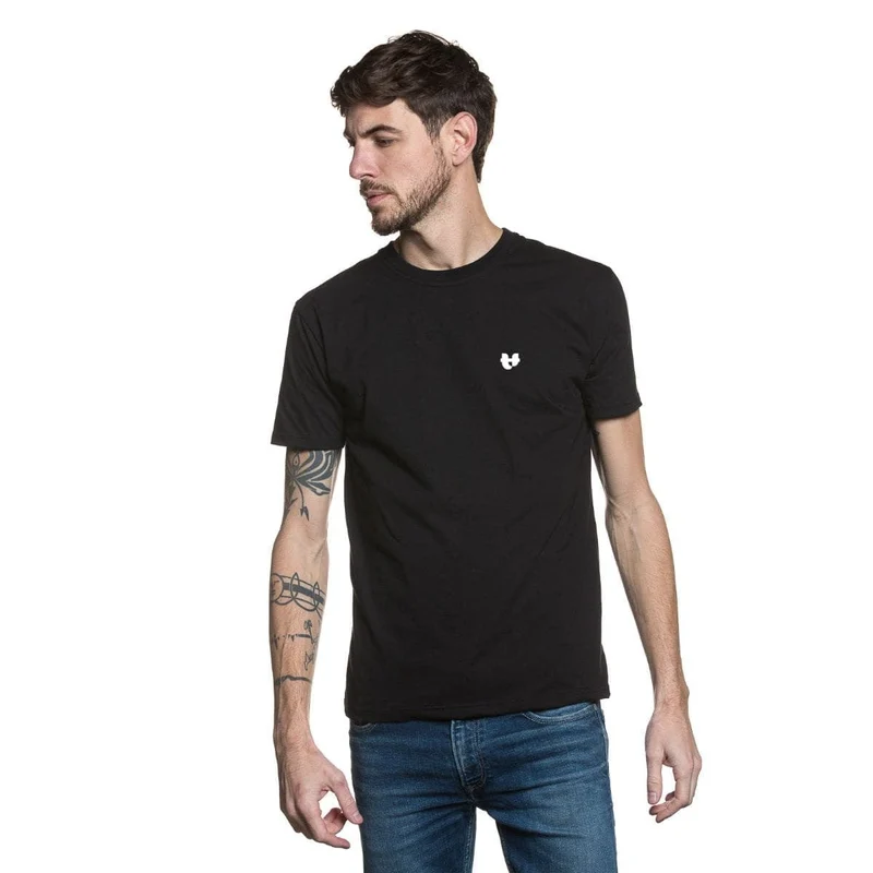 T-shirt Homme Noir - Cœur