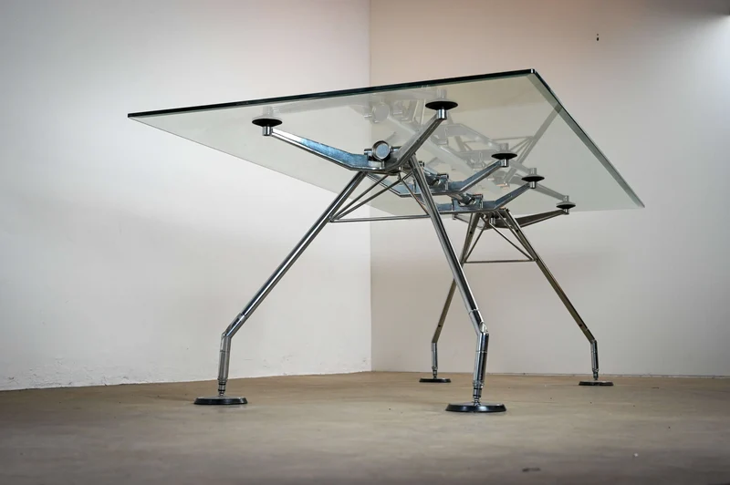 Nomos Table by Norman Foster for Tecno Italy