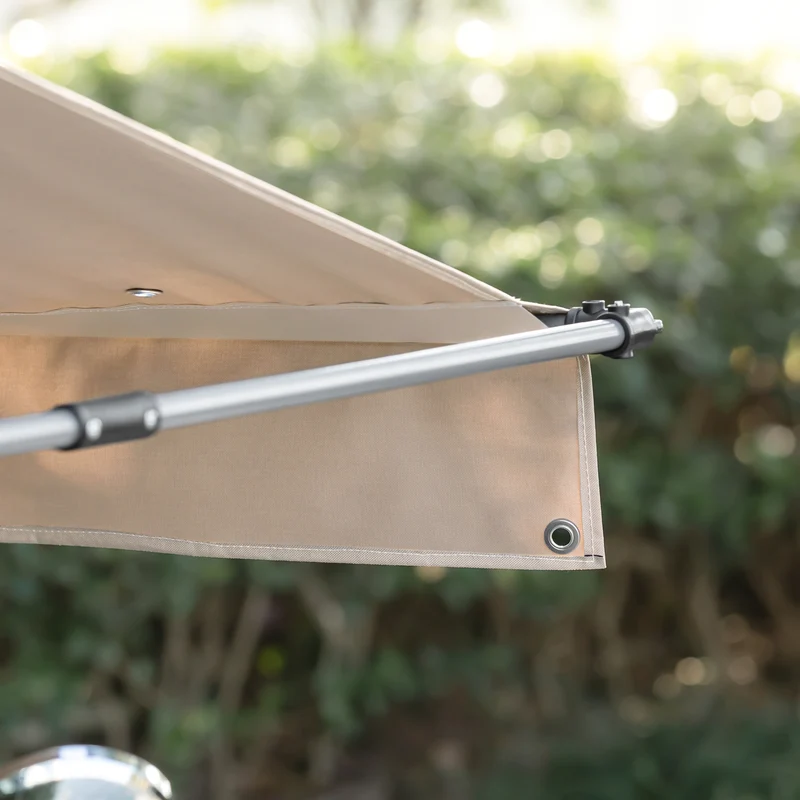 SoBuy KLS13 Abri de Vélo Bike Shelter Garage pour Vélo Tentes de Vélo Extérieur Abri à Outils, Garage à Vélos Pliable, Abri de Jardin, Toit Polyvalent