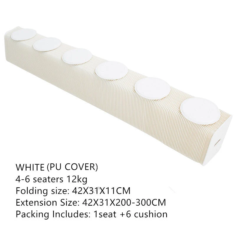 Chaise pliante de sofa de tabouret de papier d'accordéon de conception moderne