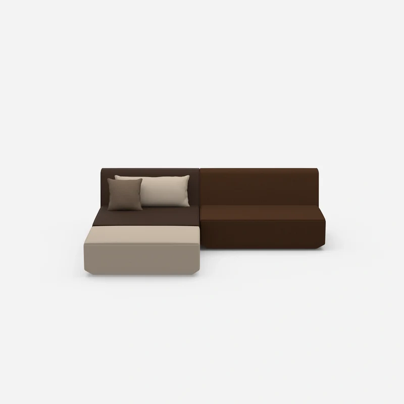 Sofaecke ohne Armlehne