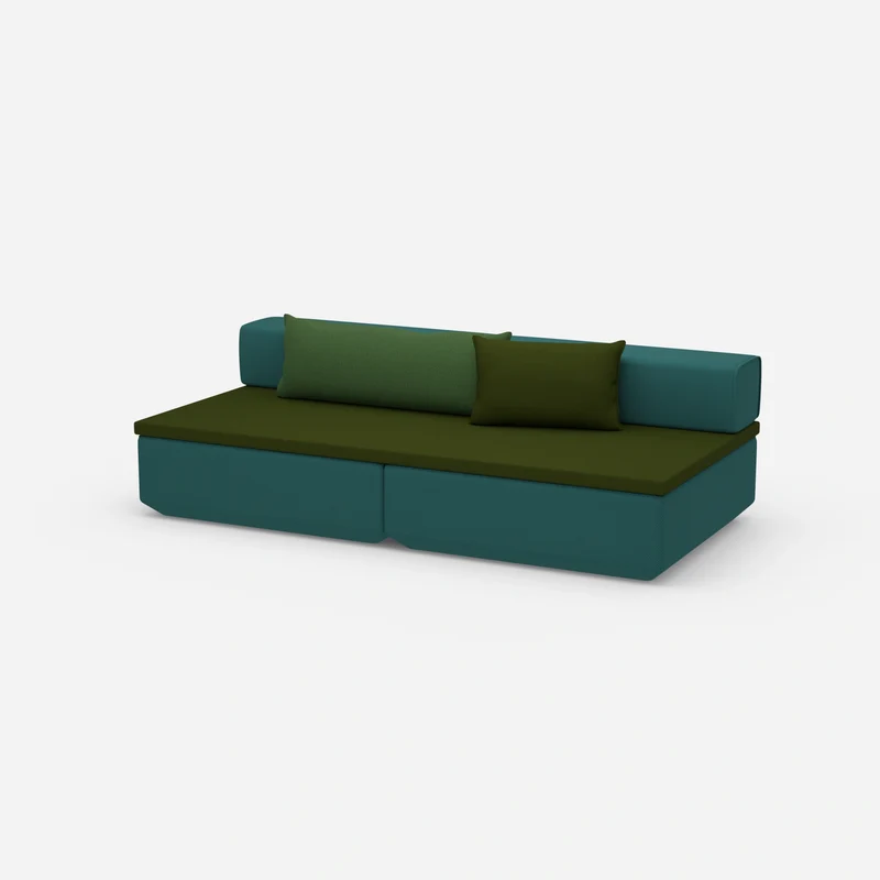 Couch klein mit Schlaffunktion