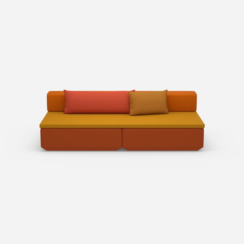 Couch klein mit Schlaffunktion