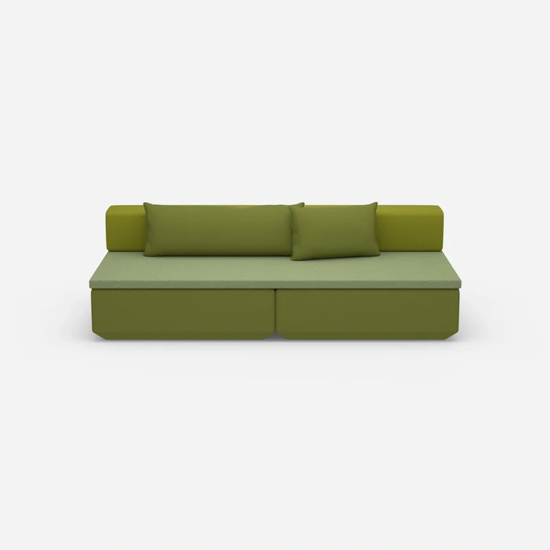 Couch klein mit Schlaffunktion