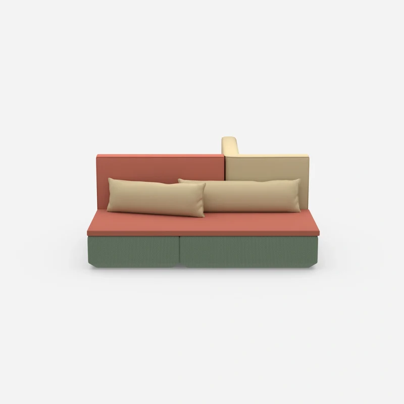 Kompaktes Schlafsofa