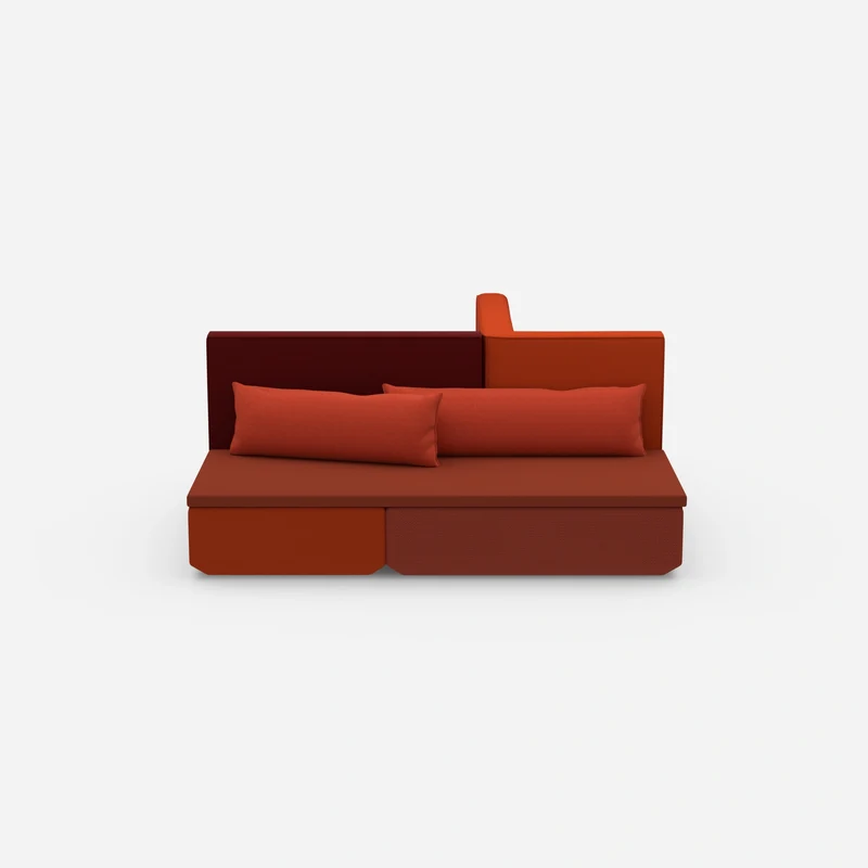 Kompaktes Schlafsofa