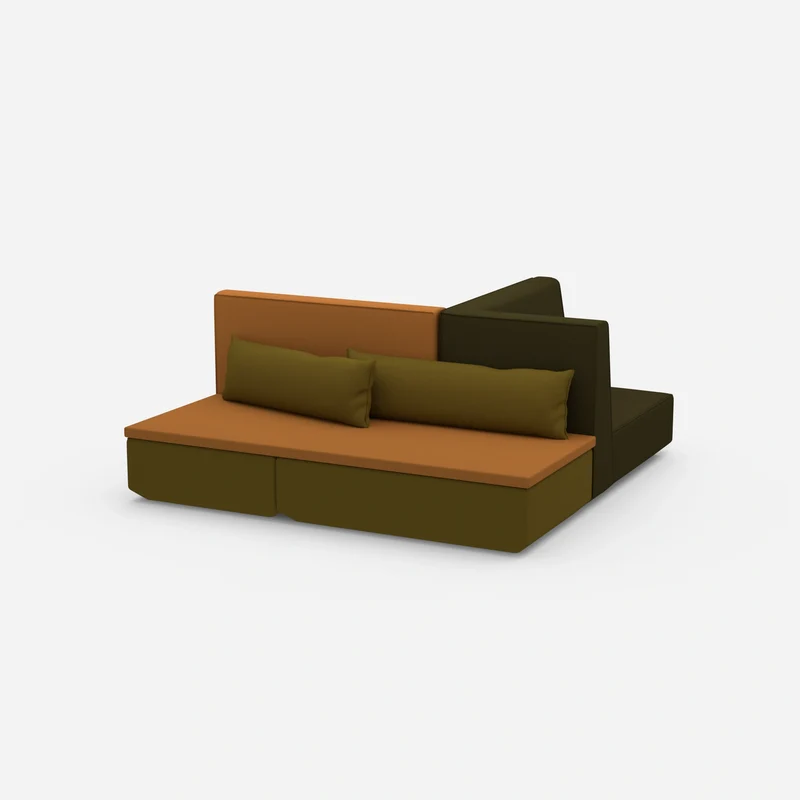 Kompaktes Schlafsofa